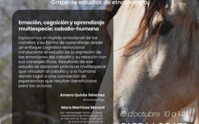 Emoción, cognición y aprendizaje multiespecie: caballo-humana